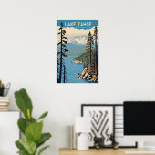 Poster Lac Tahoe (Bureau à domicile)
