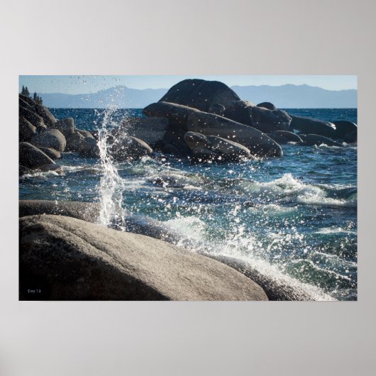 Poster Lac Tahoe #16 (Devant)