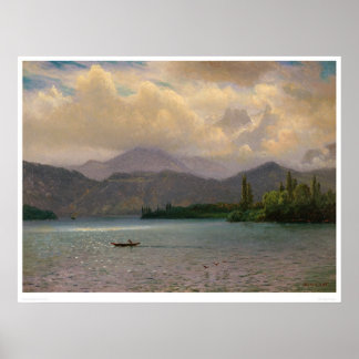Poster Lac Tahoe, Californie par Bierstadt (0102a)