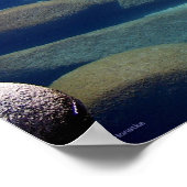 Poster Lac Tahoe Hiver Eau continue 2 (Coin)