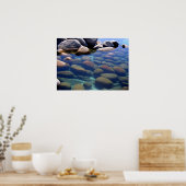 Poster Lac Tahoe Hiver Eau continue 2 (Cuisine)