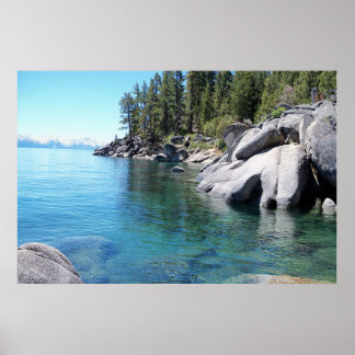 Poster Lac Tahoe - Nevada