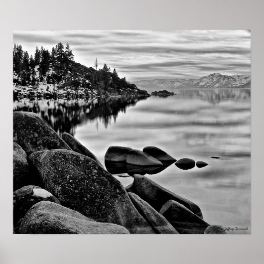 Poster Lac Tahoe Nord (Devant)