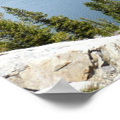 Poster Lac Tenaya dans le Parc national de Yosemite (Coin)
