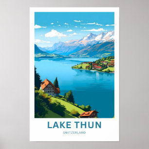 Poster Lac Thun Suisse Imprimer