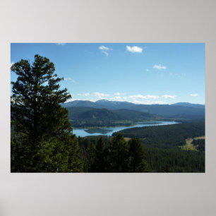 Poster Lac Two Ocean dans le parc national de Grand Teton