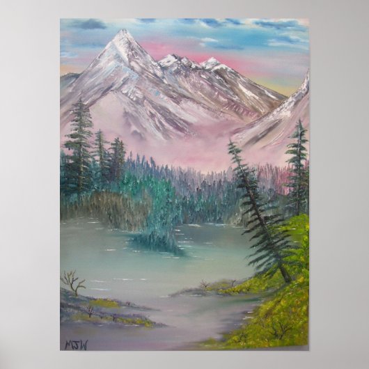 Poster Lac Valentine (Devant)