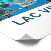 Poster Lac Vert Passy France Imprimer (Coin)