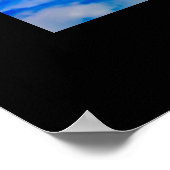 Poster Lac Vue Parc national volcanique de Lassen (Coin)