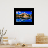 Poster Lac Vue Parc national volcanique de Lassen (Cuisine)