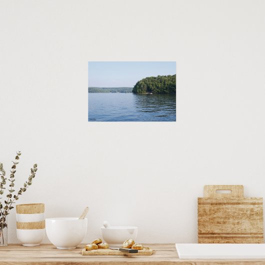 Poster Lac Wallenpaupack (Cuisine)
