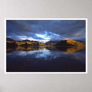 Poster Lac Wanaka, Nouvelle-Zélande