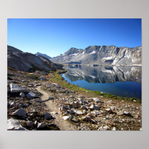 Poster Lac Wanda 2 - sentier John Muir