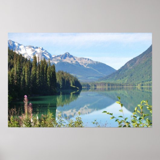 Poster Lac Whistler (Devant)