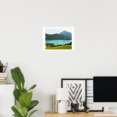 Poster Lac Wolfgangsee (Bureau à domicile)