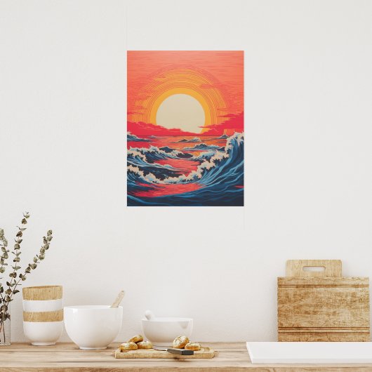 Poster L'acceptation de l'océan (Cuisine)