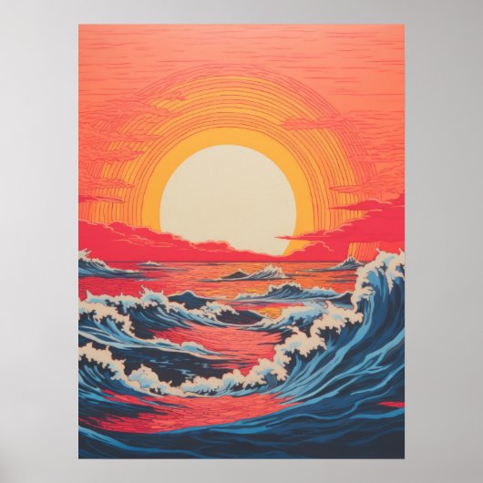 Poster L'acceptation de l'océan (Devant)