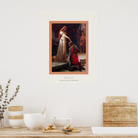 Poster L'Accolade ~ Beaux-Arts (Cuisine)