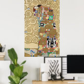 Poster L'accomplissement de Klimt (Bureau à domicile)