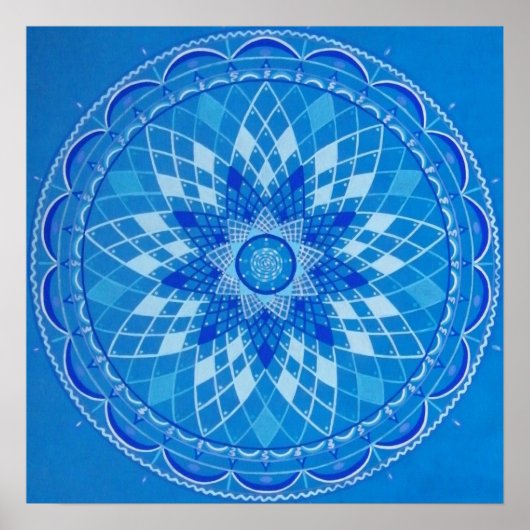 Poster Lace Mandala (Devant)