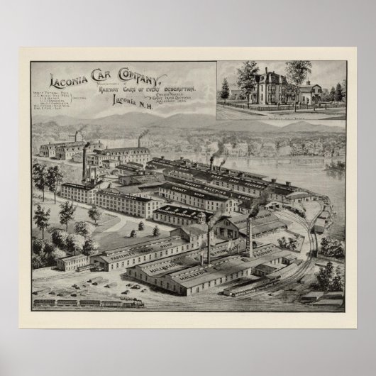 Poster Laconia Car Company (Devant)