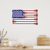 Poster Lacrosse AmericasGame (Cuisine)