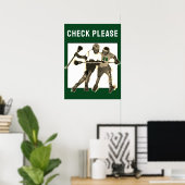 Poster Lacrosse Cool (Bureau à domicile)