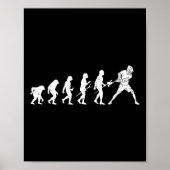Poster Lacrosse Evolution - Lacrosse Player Evolution (Devant)