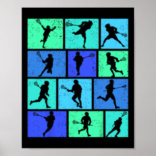 Poster Lacrosse Garçons Enfants Jeunes 1
