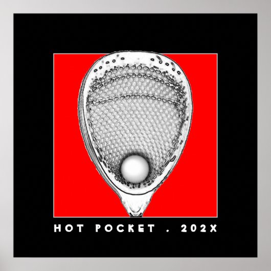 Poster Lacrosse Goalie (Devant)