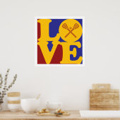 Poster Lacrosse Love (Cuisine)