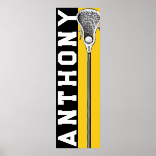 Poster Lacrosse Personnalisé