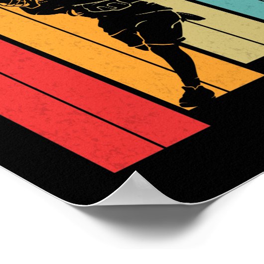 Poster Lacrosse vintage (Coin)