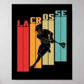 Poster Lacrosse vintage (Devant)