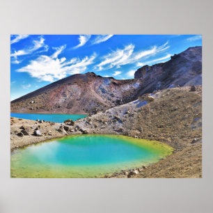 Poster Lacs d'Emeraude