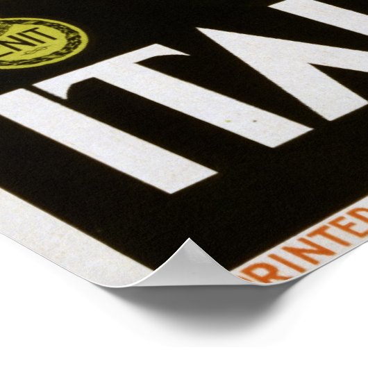 Poster Lacs italiens (Coin)