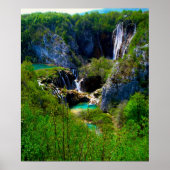 Poster Lacs Plitvice (Devant)