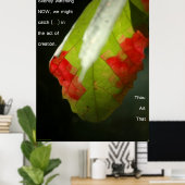 Poster L'acte de création (Bureau à domicile)