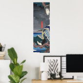 Poster L'acteur Nakamura Utaemon IV (Bureau à domicile)