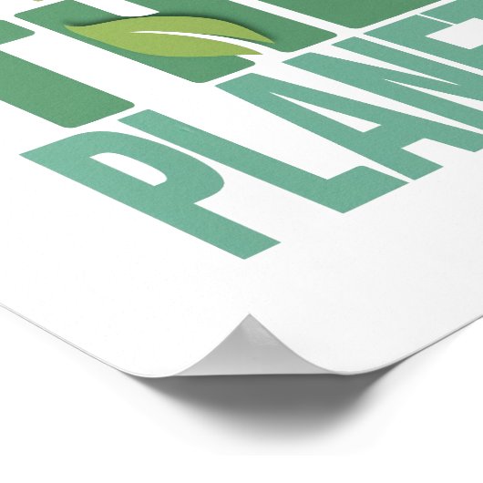 Poster L'activisme du jour des terres et l'art du changem (Coin)