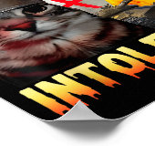 Poster Lactose Intolerant Silly Cat Meme Funny Saying Cat (Coin)