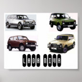 Poster lada niva 2 (Devant)