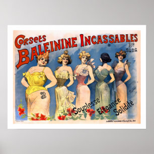 Poster Ladies Corsets
