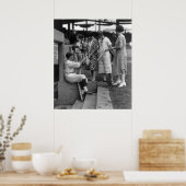 Poster Ladies Day Baseball Fans, 1920s (Cuisine)