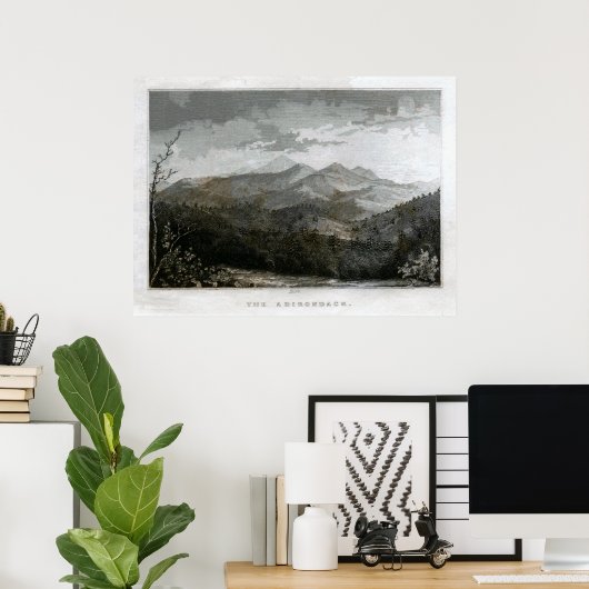 Poster L'Adirondack (Bureau à domicile)