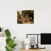 Poster L'Adoration des Bergers, Giorgione (Bureau à domicile)