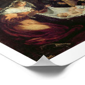 Poster L'Adoration des Bergers (huile sur toile) (Coin)