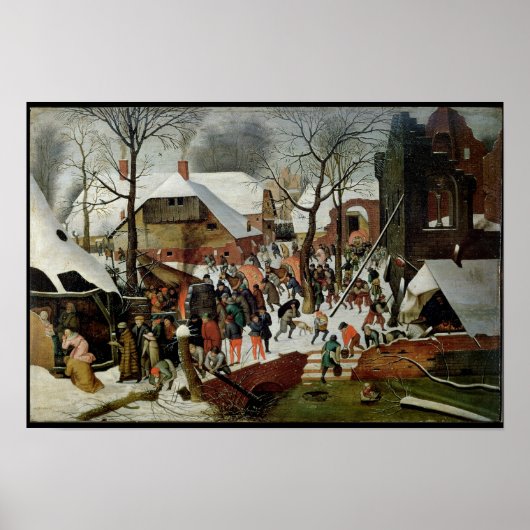 Poster L'Adoration des Mages (Devant)