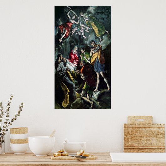 Poster L'Adoration des Shepherds (Cuisine)