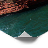 Poster Ladram Bay Jurassic Coast Devon (Coin)